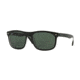 Ray-Ban RB4226F Sunglasses 605271-59 - Top Matte Black On Trasp Frame, Dark Green Lenses