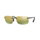 Ray-Ban RB4255 Sunglasses 621/6O-60 - Shyny Grey Frame, Green Mirror Gold Lenses
