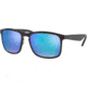 Ray-Ban RB4264 Sunglasses - Men's, Matte Black Frame, Blue Flash Polar Lenses, 601SA1-58