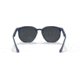 Ray-Ban RB4306 Sunglasses, Dark Grey Lenses, Blue, 54, RB4306-657687-54