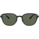 Ray-Ban RB4341 Sunglasses, Dark Green Lenses, Sanding Black, 51, RB4341-601S71-51