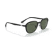 Ray-Ban RB4341 Sunglasses, Dark Green Lenses, Sanding Black, 51, RB4341-601S71-51