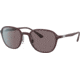 Ray-Ban RB4341 Sunglasses, Violet Lenses, Sanding Dark Violet, 51, RB4341-64457N-51