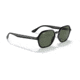 Ray-Ban RB4361F Sunglasses, Dark Green Lenses, Black, 54, RB4361F-601-71-54