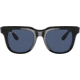 Ray-Ban RB4368 Sunglasses, Dark Blue Lenses, Black Transparent Black, 51, RB4368-654580-51