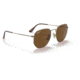 Ray-Ban RB8148 Hexagonal Sunglasses, Demigloss Antique Gold Frame, Brown Lens, Polarized, 51, RB8148-920757-51