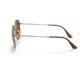 Ray-Ban RB8148 Hexagonal Sunglasses, Demigloss Antique Gold Frame, Brown Lens, Polarized, 51, RB8148-920757-51