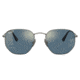 Ray-Ban RB8148 Hexagonal Sunglasses, Demigloss Gunmetal Frame, Blue Mirror Gold Lens, Polarized, 51, RB8148-9208T0-51