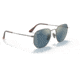 Ray-Ban RB8148 Hexagonal Sunglasses, Demigloss Gunmetal Frame, Blue Mirror Gold Lens, Polarized, 51, RB8148-9208T0-51