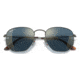 Ray-Ban RB8148 Hexagonal Sunglasses, Demigloss Gunmetal Frame, Blue Mirror Gold Lens, Polarized, 51, RB8148-9208T0-51