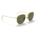 Ray-Ban RB8148 Hexagonal Sunglasses, Legend Gold, Green Lens, Polarized, 51, RB8148-921658-51