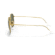 Ray-Ban RB8148 Hexagonal Sunglasses, Legend Gold, Green Lens, Polarized, 51, RB8148-921658-51