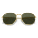 Ray-Ban RB8148 Hexagonal Sunglasses, Legend Gold, Green Lens, Polarized, 51, RB8148-921658-51