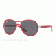 Ray-Ban RJ9055S Sunglasses 193/87-5012 - Cyclamen Frame, Transparent Gray Lenses