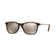 Ray-Ban RJ9061S Sunglasses 70065A-49 - Rubber Havana Frame, Light Brown Mirror Gold Lenses