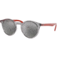 Ray-Ban RJ9064S Sunglasses, Transparent Grey, Grey Mirror Silver, 44, RJ9064S-70636G-44