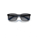 Ray-Ban RJ9076S Sunglasses - Kids, Black On Rubber Blue Frame, Grey Gradient Polarized Lens, 49, RJ9076S-7122T3-49