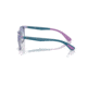 Ray-Ban RJ9076S Sunglasses - Kids, Transp Violet On Rubber Violet Frame, Clear Gradient Light Blue Lens, 49, RJ9076S-712619-49