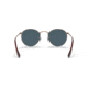 Ray-Ban Round Metal Sunglasses - Men's, Antique Copper Frame, Blue 53 mm Lenses, RB3447-9230R5-53