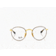 Ray-Ban ROUND METAL RX3447V Eyeglass Frames 2500-50 - Gold Frame