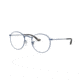 Ray-Ban ROUND METAL RX3447V Eyeglass Frames 3071-47 - Sand Trasparent Blu