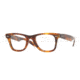 Ray-Ban RX5121 SV Prescription Eyeglasses - Yellow Havana Frame / 47 mm Prescription Lenses, 2291-4722