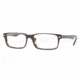 Ray Ban RX5162 SV Prescription Eyeglasses, Top Tr. Str. Brown On Havana Tr Frame / 52 mm Prescription Lenses, 2363 5216