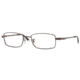 Ray-Ban RX6177 Bifocal Eyeglasses - Brown Frame / 54 mm Prescription Lenses, 2511-5418