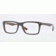 Ray-Ban RX5287 Progressive Prescription Eyeglasses 5176-5418 - Top Grey/Variegated Brown Frame, Demo Lens Lenses