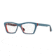 Ray-Ban RX5316 Progressive Prescription Eyeglasses 5388-51 - Top Matte Oil On Trasp Red Frame