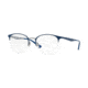 Ray-Ban RX6422 Eyeglass Frames 3006-49 - Gunmetal On Top Matte Blue Frame