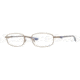 Ray-Ban RX7515 Single Vision Prescription Eyewear 1077-4818 - Matte Brown 