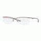 Ray-Ban RX8706 Bifocal Prescription Eyeglasses 1107-5217 - Matte Light Brown Frame