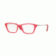 Ray-Ban RY1540 Bifocal Prescription Eyeglasses 3621-46 - Fuxia Fluo Trasparent Rubber Frame
