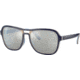 Ray-Ban State Side RB4356 Sunglasses, Blu Creamy Light Blu, 58, RB4356-6546W3-58
