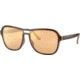 Ray-Ban State Side RB4356 Sunglasses, Dark Brown Light Brown Brown, 58, RB4356-6547B4-58