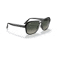 Ray-Ban State Side RB4356 Sunglasses, Grey Gradient Lenses, Black Transparent Black, 58, RB4356-654571-58