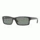 Ray-Ban Sunglasses RB4151 601/58-5917 - Black Frame, Crystal Green Lenses