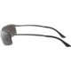 Ray-Ban Top Bar Sunglasses RB3183 004-82-6315 - Gunmetal Frame / Polarized Gray Mirror Silver Grad. Lenses