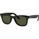 Ray-Ban WAYFARER RB4340 Sunglasses 601/58-50 - Black Frame, Green Polarized Lenses