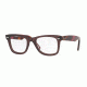 Ray-Ban WAYFARER RX5121 Single Vision Prescription Eyeglasses 5628-47 - Opal Brown Frame