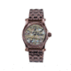 REACTOR Curie Women's Watch, Coffee-Plated Stainless Case and Bracelet, Zebra Abalone Dial, Small 90519
