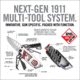 Real Avid 1911 Gun Tool AMP Multi-Tool, AVGTAMP-1911