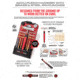 Real Avid Accu-Punch Hammer &amp; Pin Punch Set, Brass, AVHPS-B