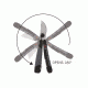 Real Avid Multi-Cutter Portable Multi-Tool, 3in. 440 Drop Point Knife AVXHT-1B