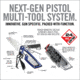 Real Avid Pistol Gun Tool AMP Multi-Tool, AVGTAMP-P