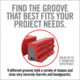Real Avid Smart Jaws Multi-fit Sleeves, Red, Medium, AVSFJMF