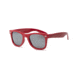 Real Kids Shades Red Square Frame/ Red Temples Polycarbonate Frame with Silver Mirror Lens 10+, Unisex 10SWGRDRD