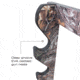 Realtree 5 Gun Wall Rack, Camo, 29.5 x 4 x 33, 39-7011