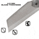 Reapr JAMR Fixed Blade Knife, 6in, Stainless Steel, Satin Stainless, 11012